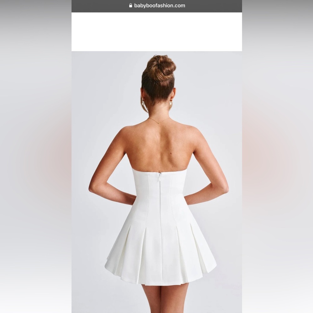 Babyboo XS white mini dress